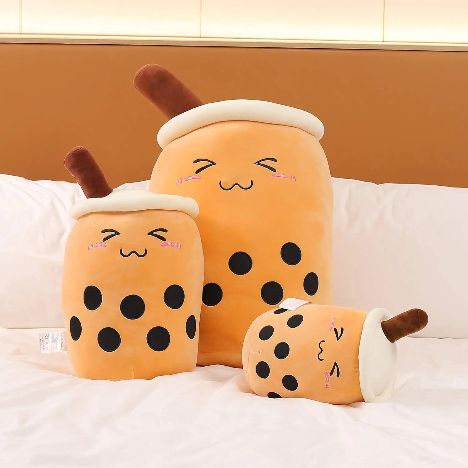 Classic Boba Milk Tea Plushie Soft Pillow