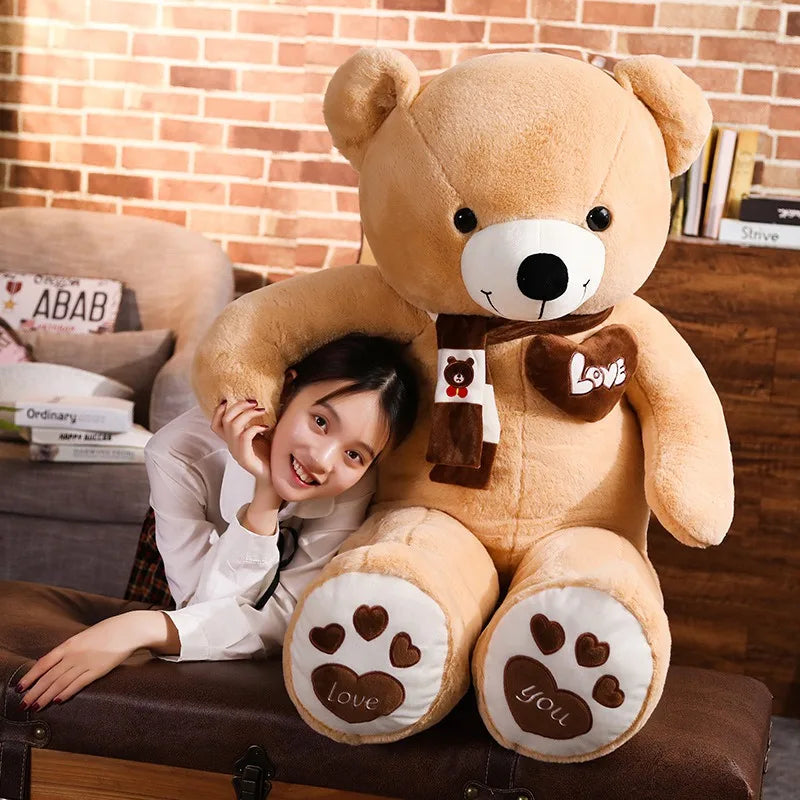 Giant Teddy Bear Stuffed Animal Pillow