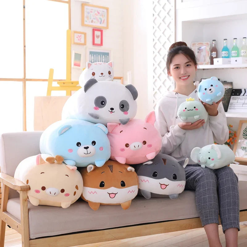 Cartoon Stuffed Animal Pillow Plushies