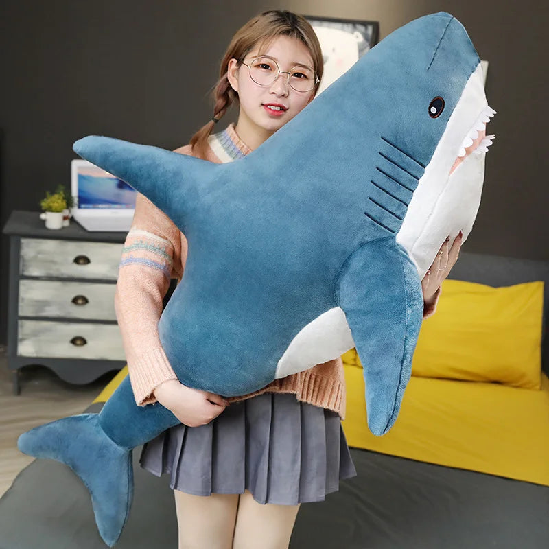 Giant Stuffed Animal Shark Plush Toy Pillow